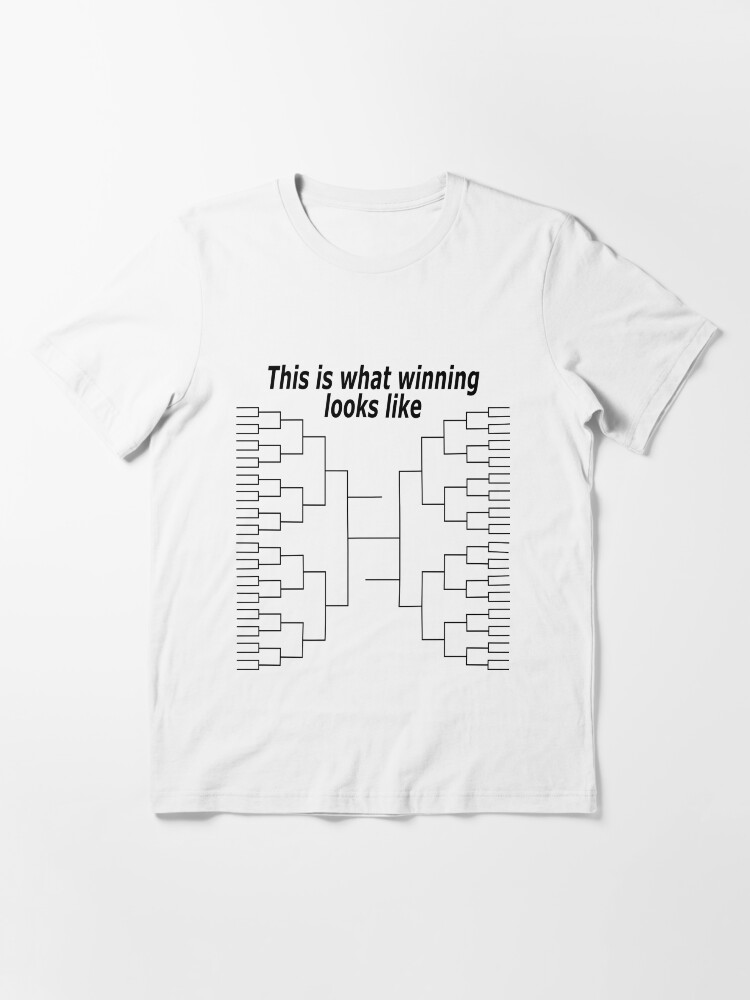 Alternate view of College Basketball Bracket Shirt Essential T-Shirt