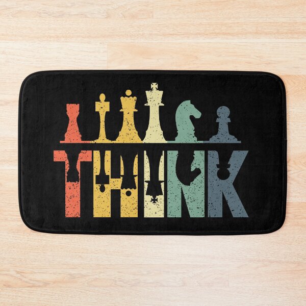 Item preview, Think Retro Vintage Chess Pieces Player Gifts Chess designed and sold by Michaelvintage.