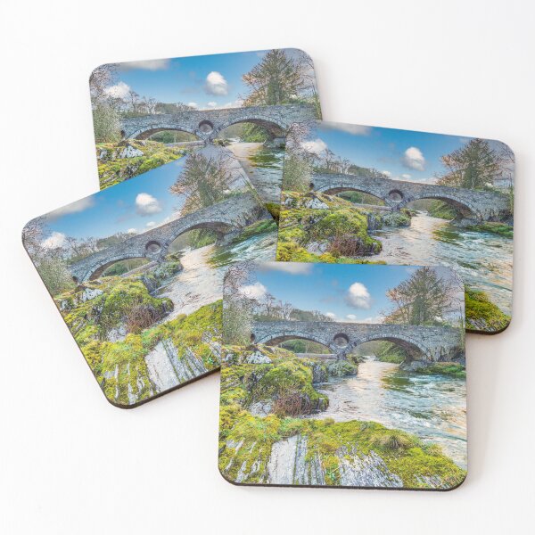 Item preview, Cenarth Bridge and Falls, Wales, UK designed and sold by MLP Fine Art.