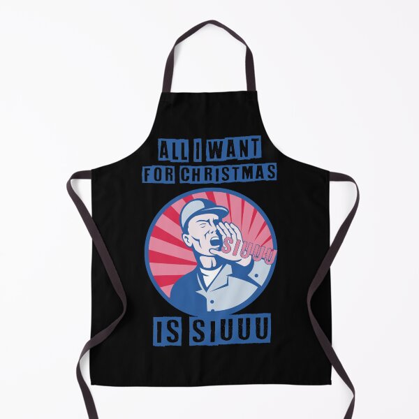 Item preview, ALL I WANT FOR CHRISTMAS IS SIUUU designed and sold by KHAFiT.