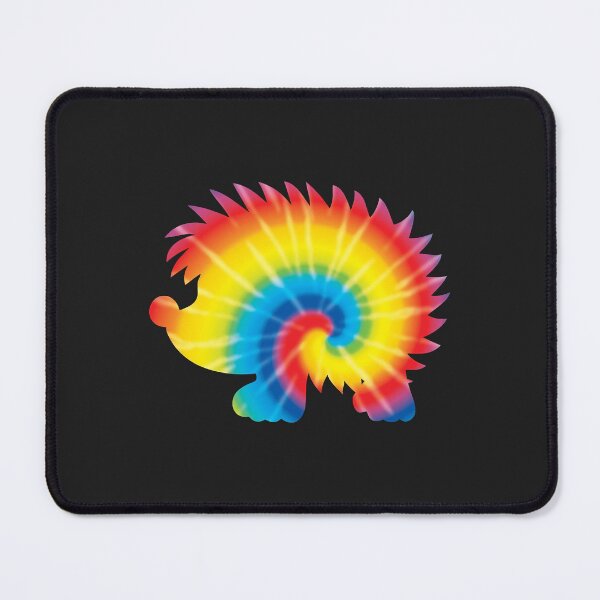 Item preview, Tie Dye Hedgehog Rainbow Print Rodent Hippie Peace Gift designed and sold by Siosaia88.