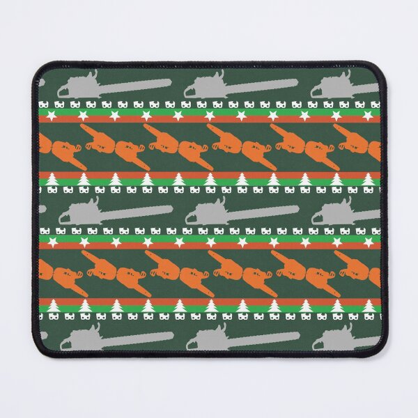 Item preview, Ugly Xmas Chainsaws green designed and sold by TeamMasa.