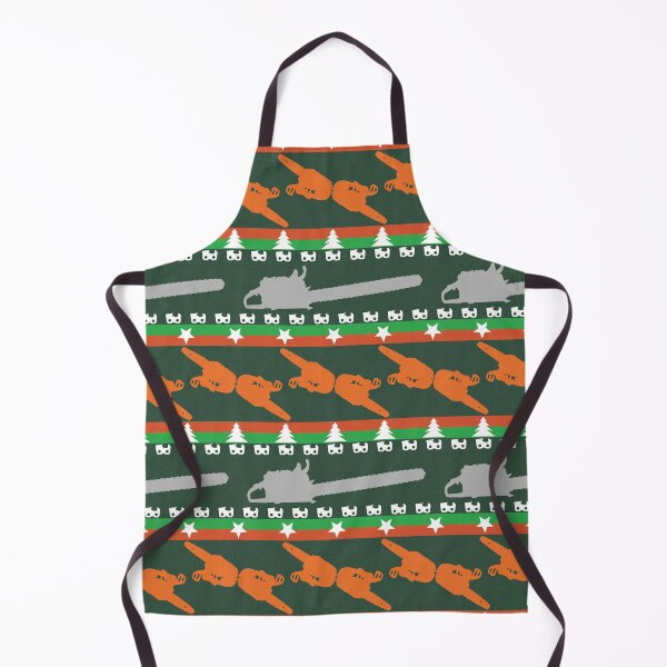 Item preview, Ugly Xmas Chainsaws green designed and sold by TeamMasa.