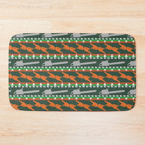 Item preview, Ugly Xmas Chainsaws green designed and sold by TeamMasa.
