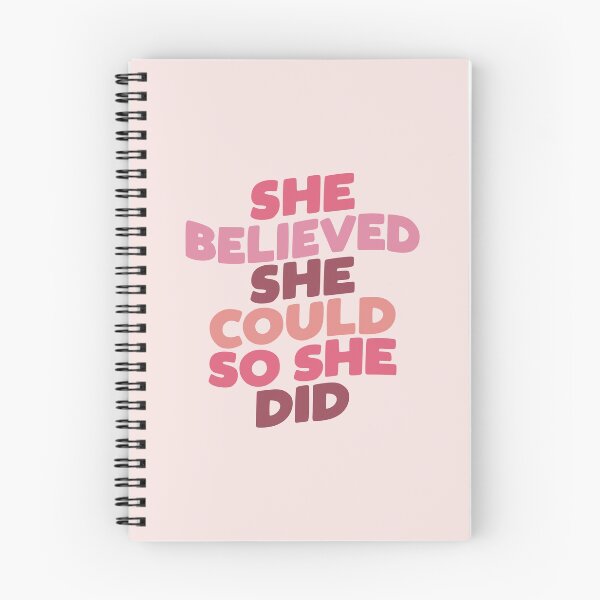 Item preview, She Believed She Could So She Did designed and sold by MotivatedType.