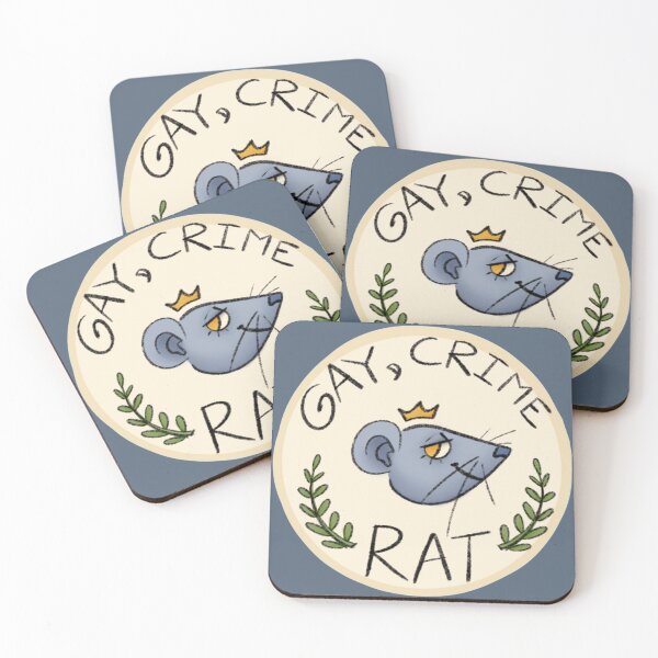 Item preview, Gay, Crime Rat ! designed and sold by Very-Ghoul.