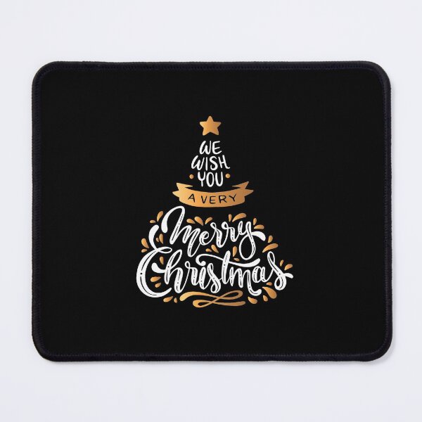 Item preview, We Wish You A Verry Merry Christmas Gold Gift designed and sold by Studio TANFF.