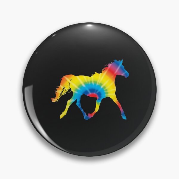 Artikelvorschau, Tie Dye Horse Rainbow Print Hase Stute Pony Hippie Friedensgeschenk entworfen und verkauft von Siosaia88.