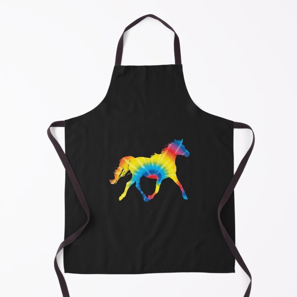 Aperçu de l'œuvre Tie Dye Horse Rainbow Print Lièvre Jument Poney Hippie Paix Cadeau créée et vendue par Siosaia88.