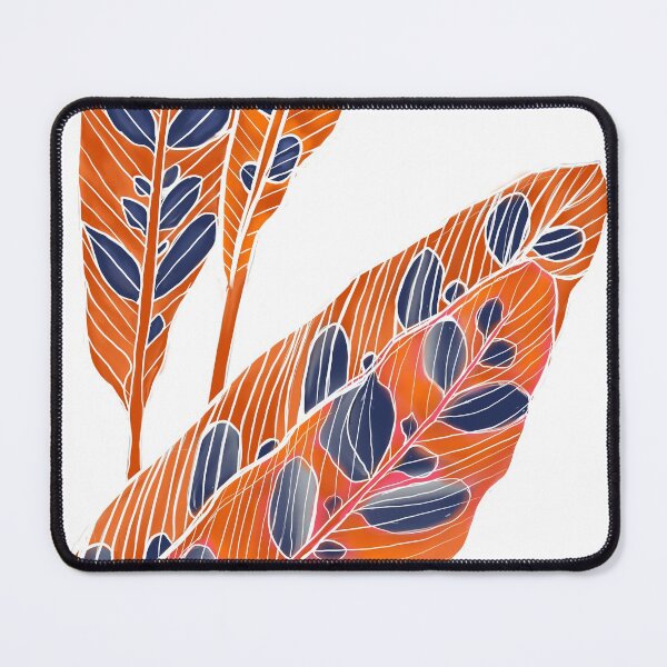 Item preview, Rattle Snake Leaf on White designed and sold by Debrafarrellart.