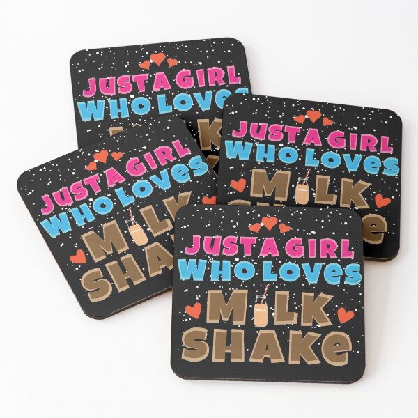 Item preview, Just A Girl Who Loves Milkshake designed and sold by amishacreates.