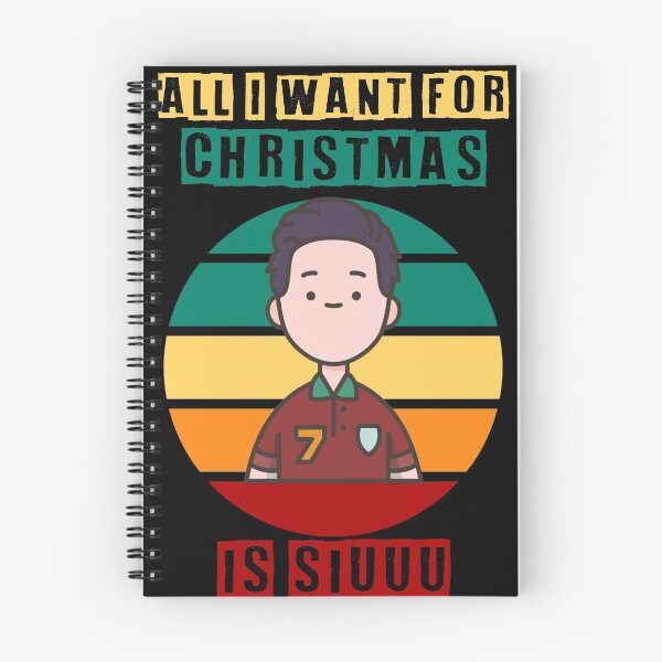 Item preview, ALL I WANT FOR CHRISTMAS IS SIUUU designed and sold by KHAFiT.
