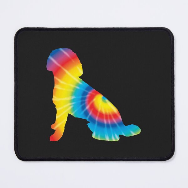 Item preview, Tie Dye Labradoodle Rainbow Print Dog Hippie Peace Gift designed and sold by Siosaia88.