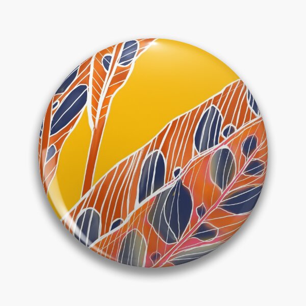 Item preview, Rattle Snake Leaf on Yellow designed and sold by Debrafarrellart.
