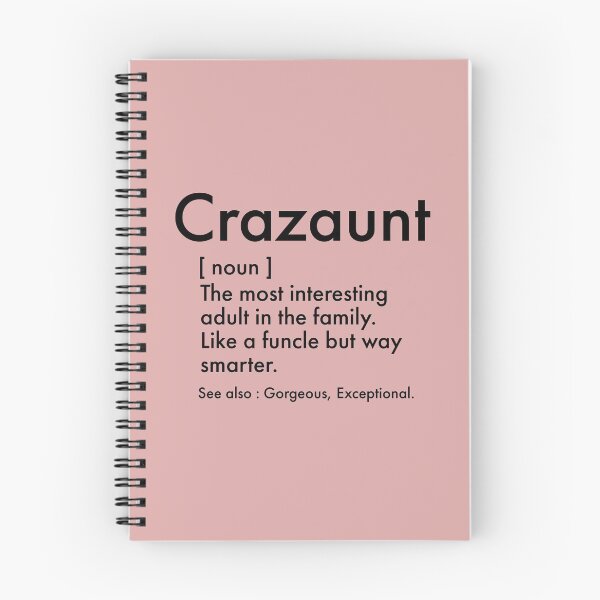 Item preview, Crazaunt, Funny Auntie definition - Cute auntie design designed and sold by Theleochick.