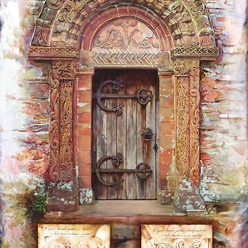 Artwork thumbnail, Kilpeck Church Portal by kimnelsonartist