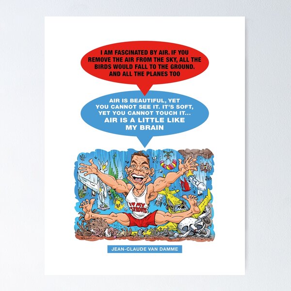 Item preview, Jean-Claude Van Damme designed and sold by TIGERDAVER.