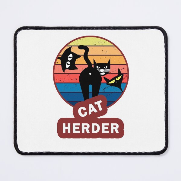 Item preview, Cat Herder - funny street cats designed and sold by JawadBaali.