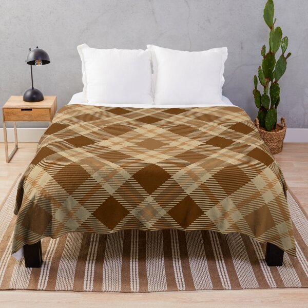 Item preview, Plaid brown pattern designed and sold by Seoul26.