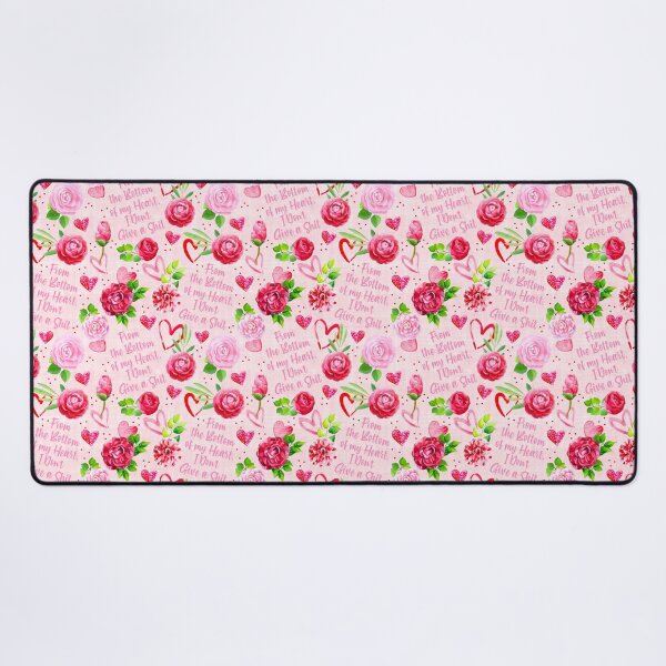 Item preview, From the Bottom of My Heart, I Don't Give a Shit designed and sold by KrisInStitches.