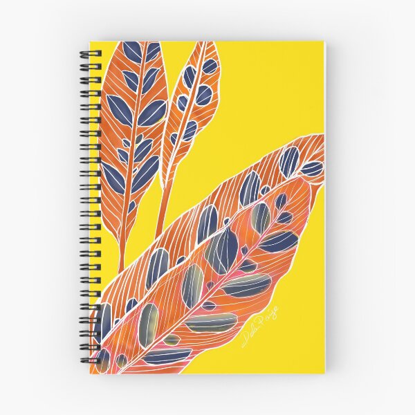 Item preview, Rattle Snake Leaf on Bright Yellow designed and sold by Debrafarrellart.