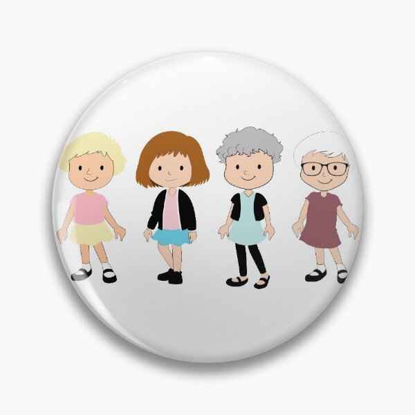 Item preview, The Golden Girls Sitcom TV Rose Blanche Dorothy Sophia designed and sold by istoriadesign.