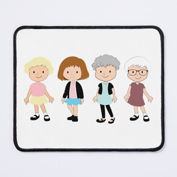 Item preview, The Golden Girls Sitcom TV Rose Blanche Dorothy Sophia designed and sold by istoriadesign.