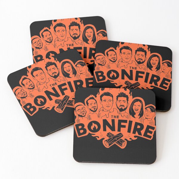 Item preview, The Bonfire Official Podcast logo Essential designed and sold by FranciscoLira.