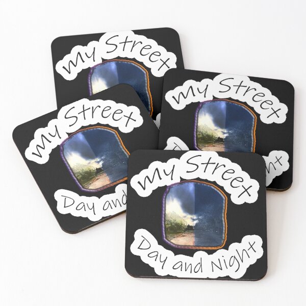 Item preview, My Street Day and Night designed and sold by Maculele.