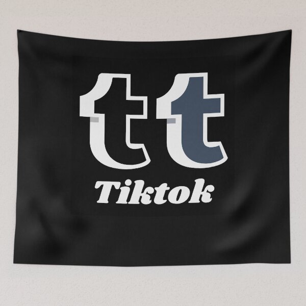 Artikelvorschau, TikTok Logo Wallpaper Essential entworfen und verkauft von FranciscoLira.