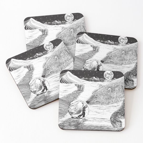 Item preview, Polar bear & snow globe designed and sold by Anna Bale.