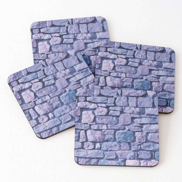 Item preview, Very Peri Stone Wall #1 #wall #art  designed and sold by Anita's & Bella's Art.