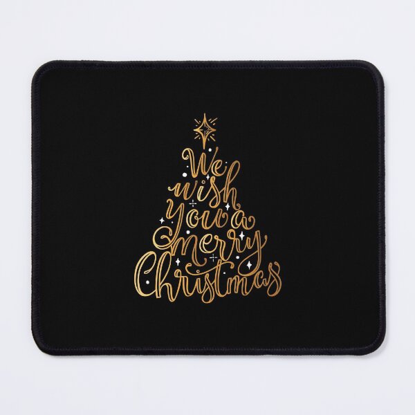 Item preview, We Wish You A Very Merry Christmas Gold Gift designed and sold by Studio TANFF.