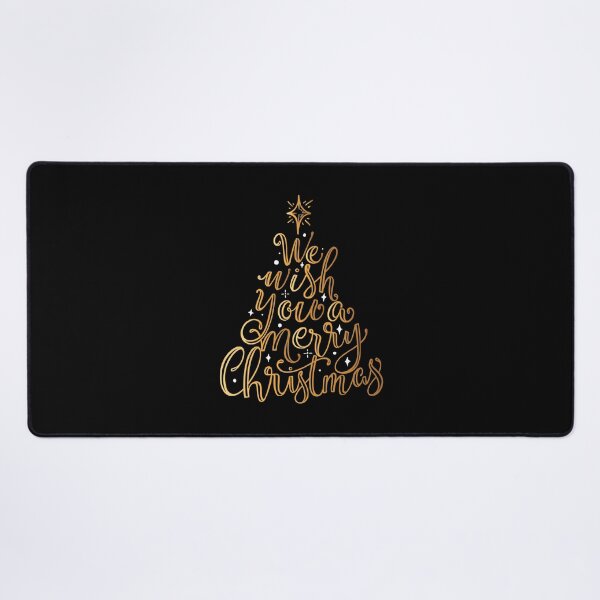 Item preview, We Wish You A Very Merry Christmas Gold Gift designed and sold by Studio TANFF.