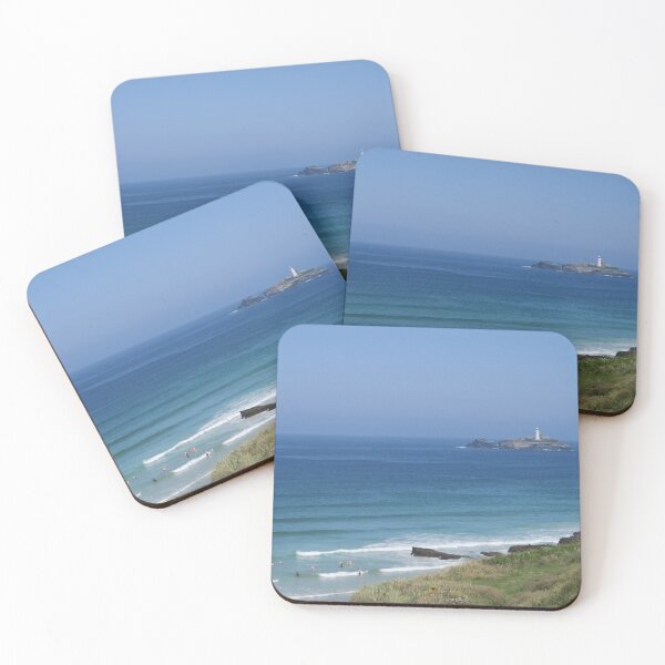 Item preview, Cornwall - Godrevy Lighthouse and Gwithian Towans designed and sold by S-and-W-4ever.