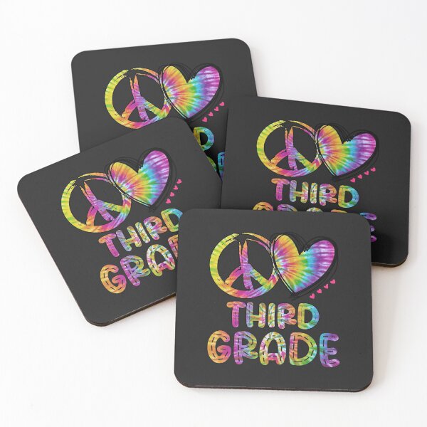 Item preview, Peace Love Third Grade Funny Tie Dye Back To School designed and sold by Siosaia88.