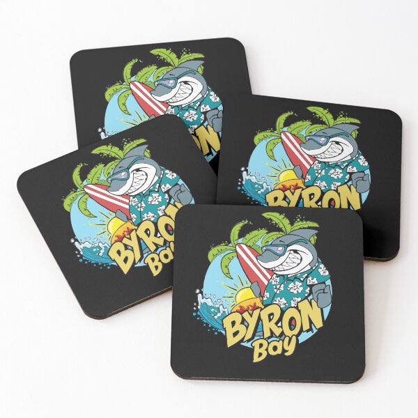 Item preview, Byron Bay surfing shark designed and sold by chrlalexandru.