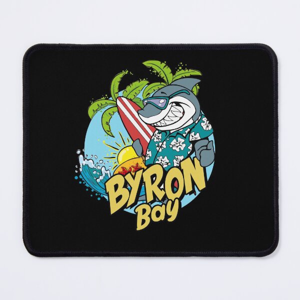 Item preview, Byron Bay surfing shark designed and sold by chrlalexandru.