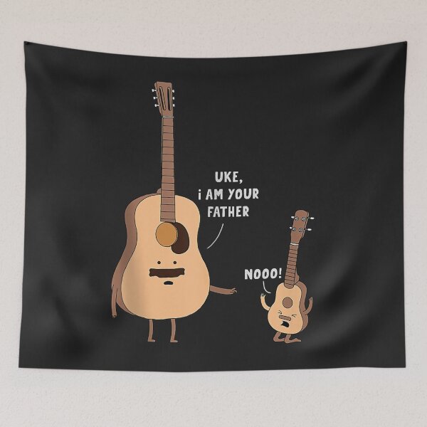 Item preview, Uke I Am Your Father Funny Ukulele Guitar Music designed and sold by Siosaia88.