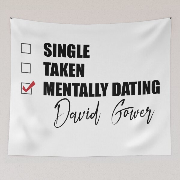 Item preview, Mentally Dating David Gower designed and sold by Bend-The-Trendd.