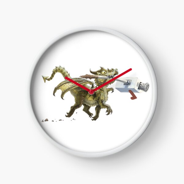 News Bearer Clock
