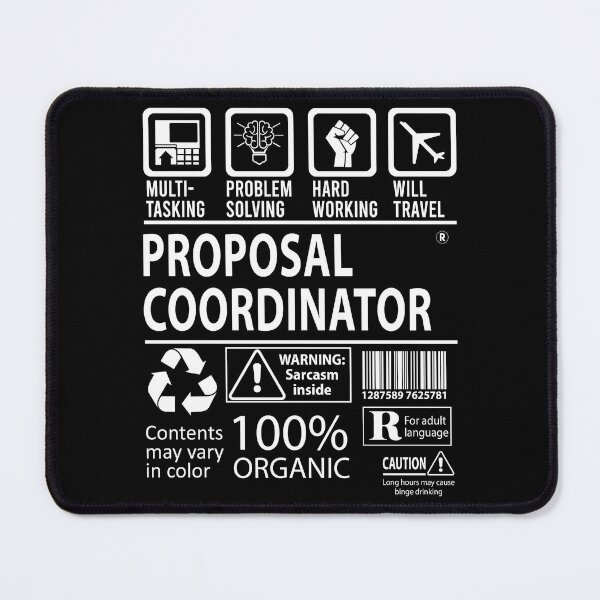 Item preview, Proposal Coordinator T Shirt - MultiTasking Certified Job Gift Item Tee designed and sold by sabinacsnm.