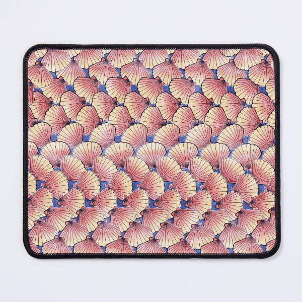 Item preview, Scallop Shell Scales on Royal Blue designed and sold by Perrin Le Feuvre.