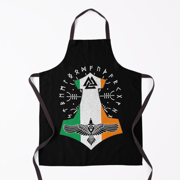 Item preview, Viking Irish Flag Viking Thor Runes Irish Vikings designed and sold by Bommer20.