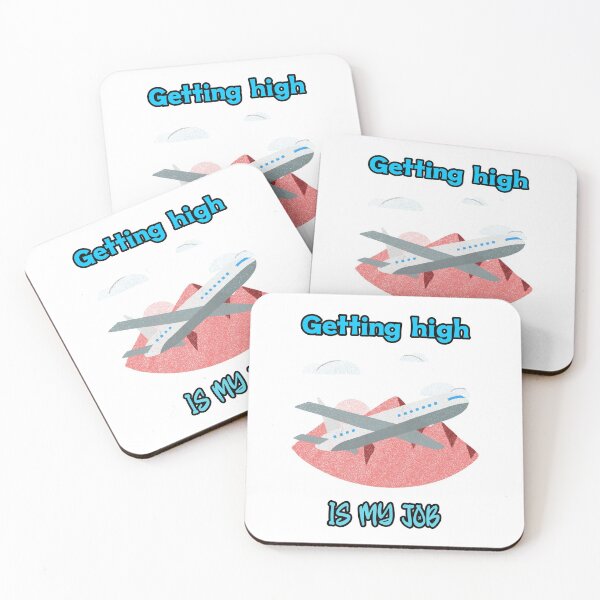Item preview, Getting high is my job -airplanes designed and sold by Mechanical-Artt.