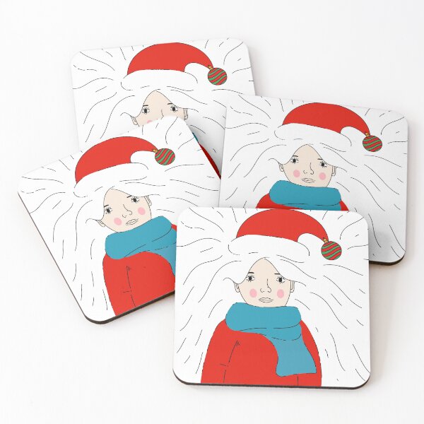 Item preview, Christmas girl designed and sold by IM Hunter.