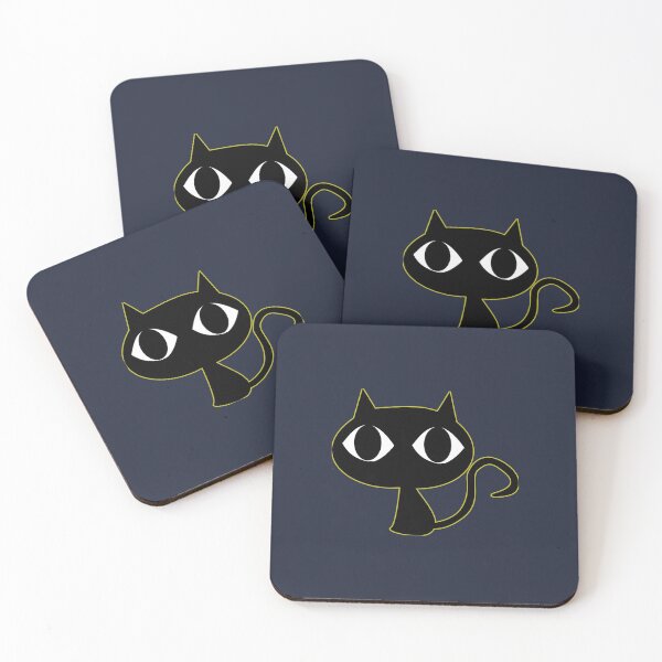 Item preview, Black and gold cat designed and sold by AmonRa16.