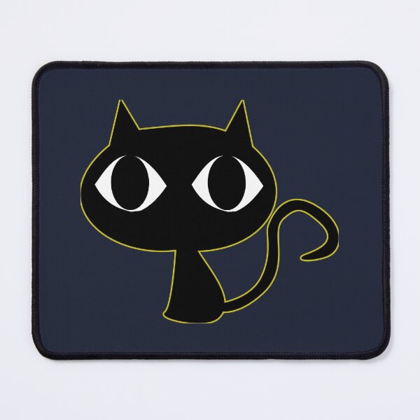 Item preview, Black and gold cat designed and sold by AmonRa16.
