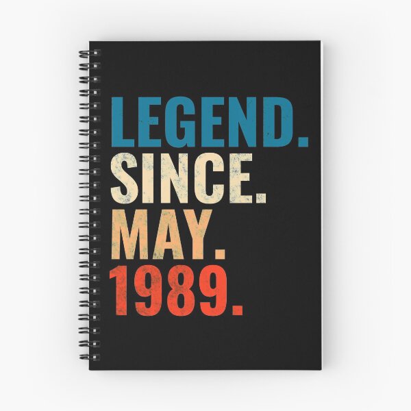 Item preview, Legend Since May 1989 Retro Vintage designed and sold by Teelogic.