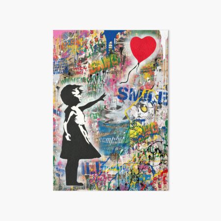 Item preview, Balloon Girl Street Art Mashup designed and sold by WE-ARE-BANKSY.